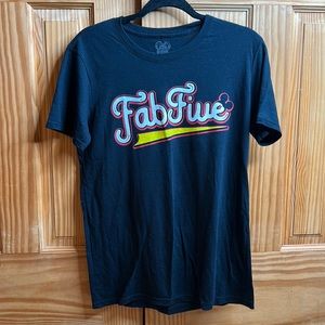 The Lost Bros Fab Five Mickey Mouse 28 Jersey T-Shirt